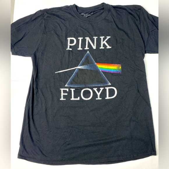 Other - Men’s black large L Pink Floyd logo T-shirt band rock ‘n’ roll